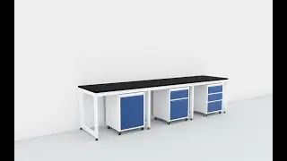 H Frame Lab Bench Installation Guidance Type A