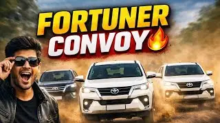 Fortuner Convoy Ride 🔥 | Roads Shake Ayyayi 😎