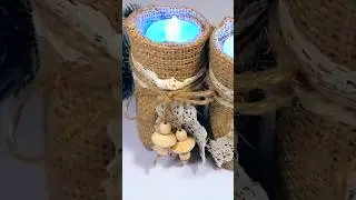 DIY Christmas Candle 🕯️ | Cozy Rustic Holiday Craft 🎄