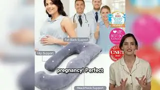 🤰 Best Pregnancy Pillow for Better Sleep & Pain Relief💤