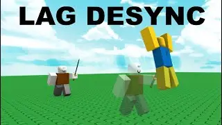 How to FAKE YOUR LAG on Roblox [Roblox Desync FFlag]