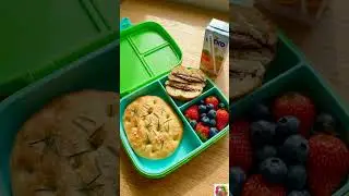 🍓Merenda coccola nelle giornate di pioggia 🌧️ Bento Wow Box carico di energia #bentoboxkids #bento