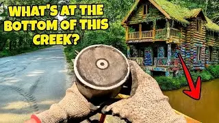 Magnet Fishing a Creek in the Middle of Nowhere&hellip; What&rsquo;s at the Bottom?