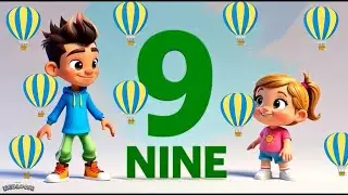 O.N.E to T.E.N 🎵 Number Spelling Song for Kids | Learn Numbers 1&ndash;10 Fun Way 🌈🎶