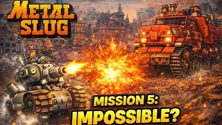 Metal Slug 1 Mission 5 - Melawan Iron Nokana (No Death Run)