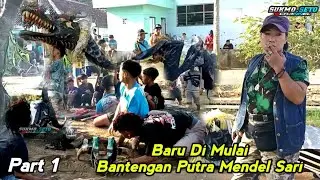 Part 1 Bantengan PUTRA MENDIL SARI Live Di Basecamp Sendiri || Baru Di Mulai Udah Banyak Yang Kalap