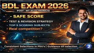 BDL MT ELECTRONICS FINAL STRATEGY | LAST WEEK PREPARATION GUIDE | MOCK TEST SCHEDULE #bdl #psu