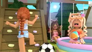 Летние игры Дэйзи в нашем новом доме! *Большая драма!* Озвученная ролевая игра Roblox Bloxburg