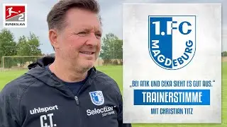Trainerstimme: Christian Titz vor dem Testspiel gegen 1. FC Union Berlin