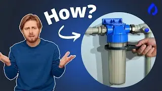 Как заменить картридж фильтра для воды для всего дома (Culligan, GE, Whirlpool и другие)