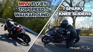 Aprilia RS660 MIVV RAW | FLYBY | TOPSPEED | WALKAROUND + SOUNDCHECK | WIZ SPARKY KNEE SLIDERS [4K60]