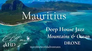 Mauritius 4K | A Cinematic Jazz Journey Above Paradise