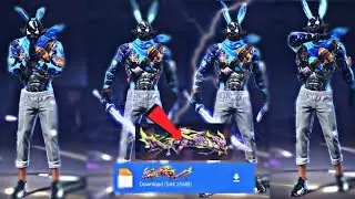 VIP GLITCH❗ Free fire Default Bundle❗ Black Bunny ❗Bundle Glitch + M1014 ❗Glitch file ❗(