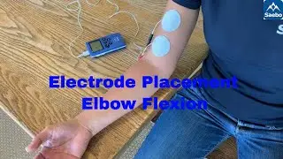 Electrode Placement : Elbow Flexion