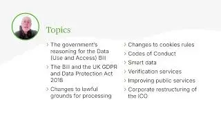 The New Data (Use & Access) Bill - A Data Operations Update - Webinar