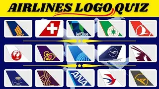 Airlines Logo Quiz 2024 ✈️| Guess That Airlines | Identify The Airlines | Guess the airlines logo🌎