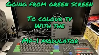 A Little 8bit Upgrade For The Amstrad Thanks To The MP-1 #amstrad #microcomputer