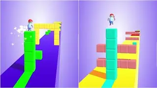 Stair Master Run - Cube Surfing Game _ Game Android, iOS