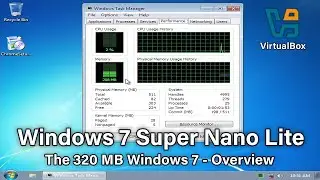 Windows 7 Super Nano Lite : The 320 MB Windows 7