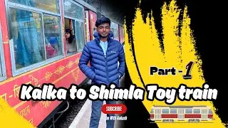 Part-1 Kalka to Shimla 📍 Toy train journey | Tamil RoamWithAakash கல்கா - ஷிம்லா ❤️