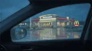 The Most Soothing Heavy Rain Pounding on a Car Roof  - Deep Sleep and Relaxation Audio