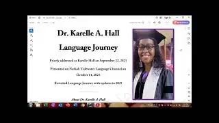 Dr  Karelle A Hall Interview By Latonian J Dunson