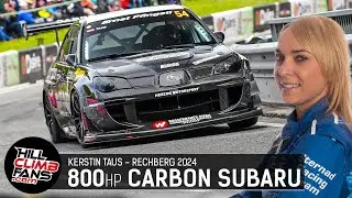 800hp Carbon Subaru Impreza - Kerstin Taus || Hill Climb Rechberg 2024 ☆