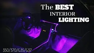 The BEST INTERIOR LIGHTING Set Up G35 / 350z / 370z / G37 in 2023