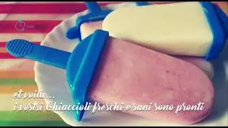 Ghiaccioli alla Frutta Fresca e Yogurt