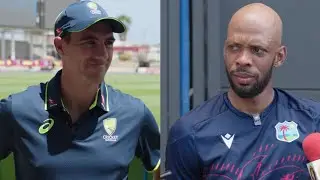 Roston Chase and Pat Cummins press conference ahead of WI vs AUS 3rd Test | Pink ball D/N Test