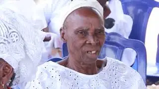 FUNERAL CEREMONY OF PRINCESS ALICE OMOWAMIDE OLALEYE(Nee Fasiku)...WAKE KEEP SERVICE