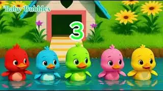 Five Little Ducks Went Out One Day 🦆 | Nursery Rhymes & Kids Songs | Super Simple Songs for Children
