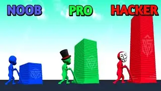 NOOB vs PRO vs HACKER - Stack Colours