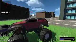 Car Combat Game | Multiplayer Test