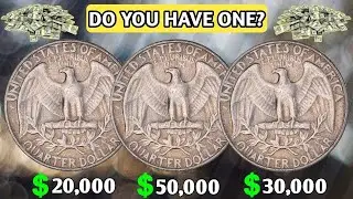 Top 3 Silver Washington Quarters Worth $100s &ndash; Check Your Change
