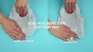 Take the Pampers Premium Rose Petal Test
