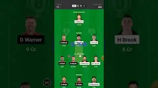 DC VS SRH DREAM 11 PREDICTION I DC VS SRH DREAM 11TEAM TODAY I DC VS SRH DREAM 11 I