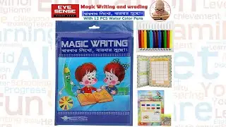 Magic Writing and Magic Drawing Book with 3ps of Book 12ps Water Painting Pen