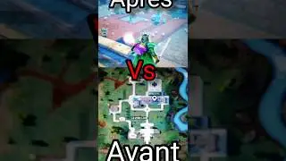 lavish lair avant vs apr&egrave;s ftn #comparison #fortnite #chapitre5