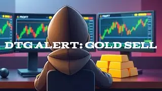 Catching Gold's Sell Off Yesterday Using The DTG Indicator