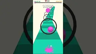 Road 34 completed in slime road android bounce and run ball game #game #gaming #gamer #gameplay