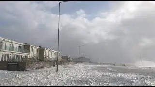 20220218 Storm Eunice Seaford Seafront