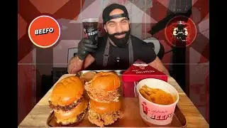 أصوات الأكل ( بيفو ) 🐄 ASMR THE SOUNDS OF EATING BEEFO