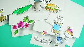 Stamped Edge Cutout Cards