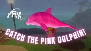 RAREST FISH EVER?! - How to Get the Pink Dolphin in Fish It Roblox (Exact Location)
