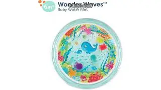 B. toys Wonder Waves Tummy Time Mat Review: Safe, Fun, and Easy for Babies.
