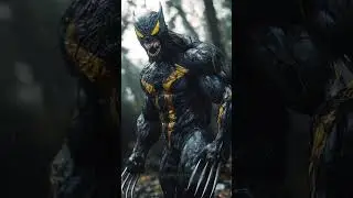 What if Venom bonded with Wolverine?  #Wolverine #Venom #Shorts