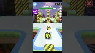 Shorts 🎯 Fly ball Sky Parkour 😉 gaming 💤 Level - 49
