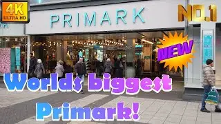 4K Biggest Primark in the World! Birmingham, UK