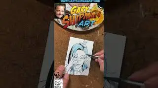 💥 Artist Gary Shipman Draws Hisoka Morow from Hunter x Hunter Anime Sketch Card Art